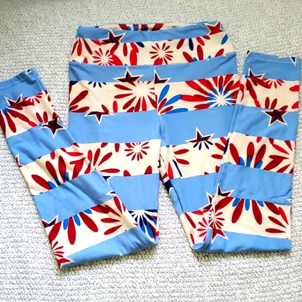 LuLaRoe Leggings - 4th of July